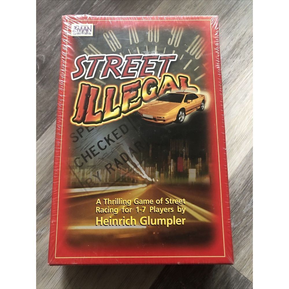 Street Illegal Game. Speed And Respect. Brand New Factory Sealed. Z-Man Games